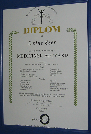 Emines diploma